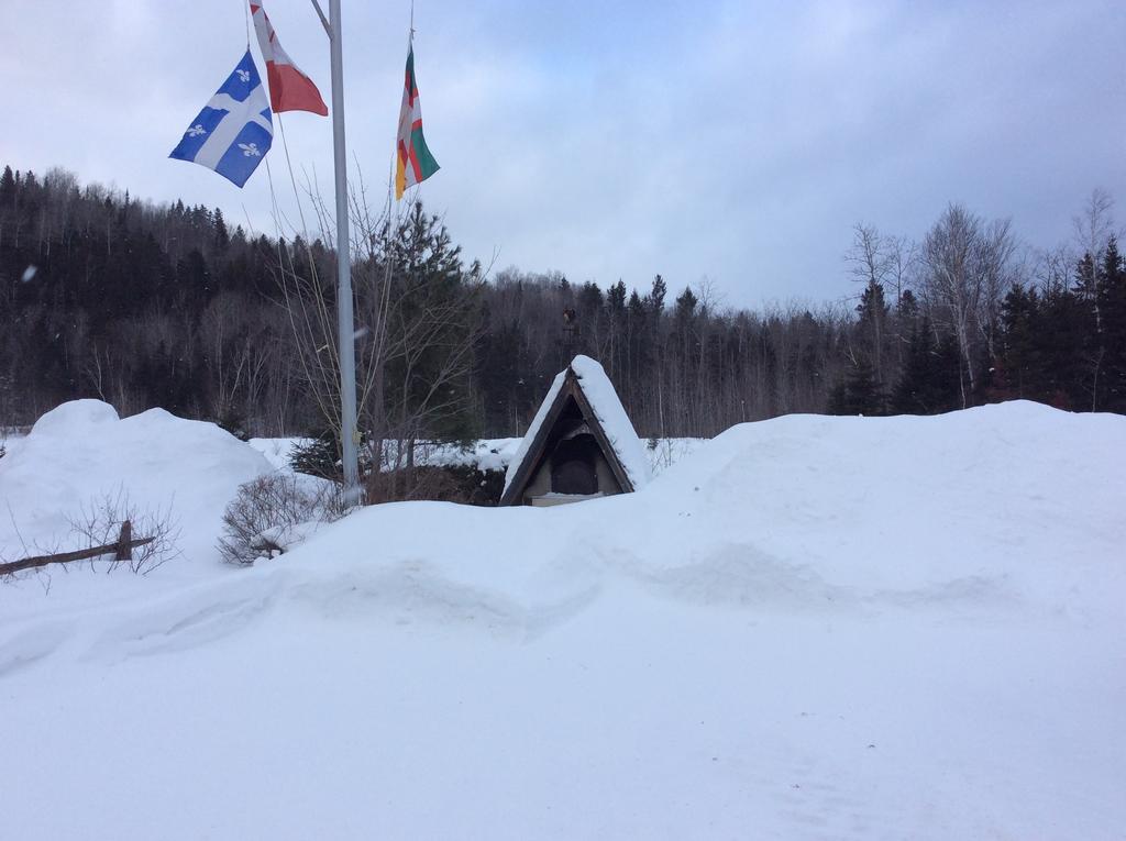 Camping Le 4 Chemins LʼAnse-Saint-Jean Zewnętrze zdjęcie